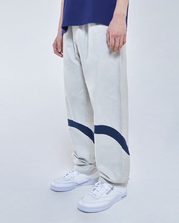 WAVE TROUSERS IVORY