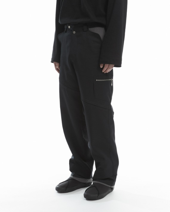 CREVICE TROUSERS BLACK